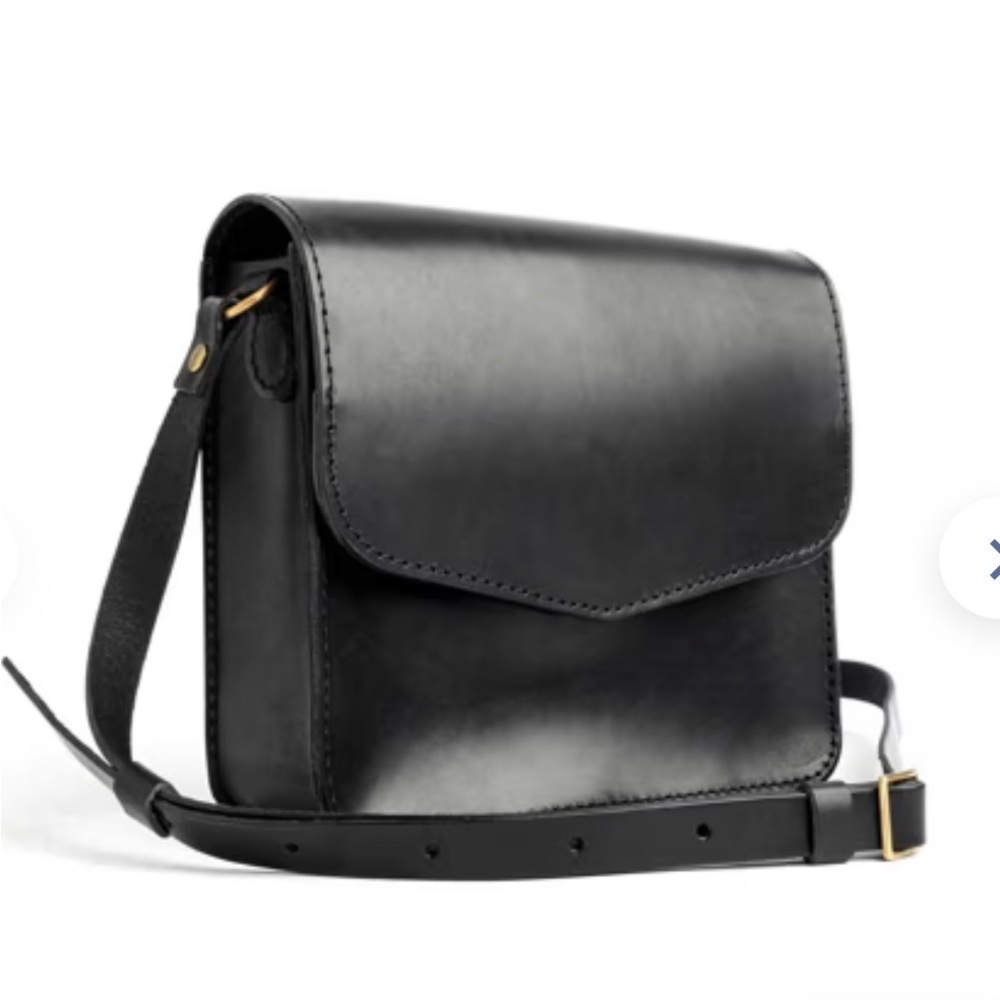 Portland Leather Goods Hawthorne crossbody veg tanned leather like new